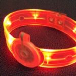 Overmoulded LED wrist band